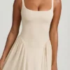 Aireen Modal A-Linien-Midaxi-Kleid in Elfenbein Aireen Modal A-Linien-Midaxi-Kleid in Elfenbein