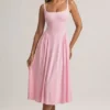 Aireen Modal A-Linien-Midaxi-Kleid in Pastellrosa Aireen Modal A-Linien-Midaxi-Kleid in Pastellrosa