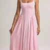 Aireen Modal A-Linien-Midaxi-Kleid in Pastellrosa Aireen Modal A-Linien-Midaxi-Kleid in Pastellrosa