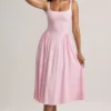 Aireen Modal A-Linien-Midaxi-Kleid in Pastellrosa Aireen Modal A-Linien-Midaxi-Kleid in Pastellrosa