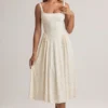 Aireen Modal-Midaxi-Kleid in A-Linie mit Blumenmuster Aireen Modal-Midaxi-Kleid in A-Linie mit Blumenmuster