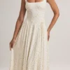 Aireen Modal-Midaxi-Kleid in A-Linie mit Blumenmuster Aireen Modal-Midaxi-Kleid in A-Linie mit Blumenmuster