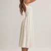 Aireen Modal-Midaxi-Kleid in A-Linie mit Blumenmuster Aireen Modal-Midaxi-Kleid in A-Linie mit Blumenmuster