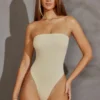 Allegra Bandeau-Bodys in Elfenbein Allegra Bandeau-Bodys in Elfenbein