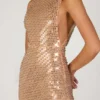 Alyssia Maxikleid mit Verzierungen in Gold Alyssia Maxikleid mit Verzierungen in Gold