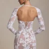 Andreia Minikleid mit Korsett und Spitzenverzierung in Weiß Andreia Minikleid mit Korsett und Spitzenverzierung in Weiß