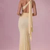Annelise Jersey-Brautjungfernkleid in Buttergelb Annelise Jersey-Brautjungfernkleid in Buttergelb