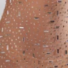 Antonella – Transparentes, verziertes Abendkleid mit U-Ausschnitt in Almond Antonella – Transparentes, verziertes Abendkleid mit U-Ausschnitt in Almond