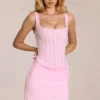 Aralyn Spitzen-Korsett-Minikleid in Blossom Pink Aralyn Spitzen-Korsett-Minikleid in Blossom Pink