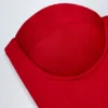 Araminta Schnürkorsett-Oberteil in Feuerrot Araminta Schnürkorsett-Oberteil in Feuerrot