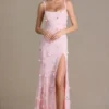 Aurelia Korsettkleid mit Verzierungen in Babyrosa Aurelia Korsettkleid mit Verzierungen in Babyrosa
