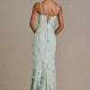 Aurelia verziertes Korsettkleid in Salbeigrün Aurelia verziertes Korsettkleid in Salbeigrün