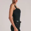 Ayla Bodys mit Herzausschnitt in Schwarz Ayla Bodys mit Herzausschnitt in Schwarz