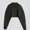 Baumwoll-Jersey-Sweatshirt mit Acid-Wash-Effekt in Ash Baumwoll-Jersey-Sweatshirt mit Acid-Wash-Effekt in Ash