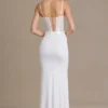 Beatrix Premium-Korsettkleid mit Spitzenverzierung in Weiß Beatrix Premium-Korsettkleid mit Spitzenverzierung in Weiß
