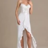 Beatrix Premium-Korsettkleid mit Spitzenverzierung in Weiß Beatrix Premium-Korsettkleid mit Spitzenverzierung in Weiß