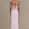 Beatrix Premium-Korsettkleid mit verzierter Spitze in Babyrosa Beatrix Premium-Korsettkleid mit verzierter Spitze in Babyrosa