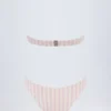 Biarritz Cut-Out-Badeanzug mit Neckholder in Mauve