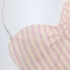 Biarritz Cut-Out-Badeanzug mit Neckholder in Mauve