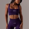 Bikershorts mit hoher Taille und Super-Sculpt-Effekt in Lila Bikershorts mit hoher Taille und Super-Sculpt-Effekt in Lila
