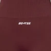 Bikeshorts mit hoher Taille aus Super-Sculpt-Material in Burgunderrot Bikeshorts mit hoher Taille aus Super-Sculpt-Material in Burgunderrot