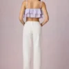 Bobbi Mid-Rise Barrel-Leg Jeans in Ecru-Waschung Bobbi Mid-Rise Barrel-Leg Jeans in Ecru-Waschung