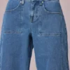 Bobbi Mid-Rise Barrel-Leg Jeans in Mid-Blue Wash Bobbi Mid-Rise Barrel-Leg Jeans in Mid-Blue Wash