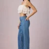 Bobbi Mid-Rise Barrel-Leg Jeans in Mid-Blue Wash Bobbi Mid-Rise Barrel-Leg Jeans in Mid-Blue Wash