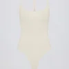 Bodys mit Cut-outs in Creme