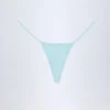 Bosa Bikinihose mit Kordelzug in Broderie Anglaise in Puderblau Bosa Bikinihose mit Kordelzug in Broderie Anglaise in Puderblau
