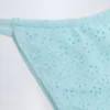 Bosa Bikinihose mit Kordelzug in Broderie Anglaise in Puderblau Bosa Bikinihose mit Kordelzug in Broderie Anglaise in Puderblau