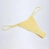 Bosa Bikinihose mit Kordelzug in Zitronengelb mit Broderie Anglaise Bosa Bikinihose mit Kordelzug in Zitronengelb mit Broderie Anglaise