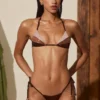 Caleta Bikini-BH mit Einsätzen in Bronze-Gold Caleta Bikini-BH mit Einsätzen in Bronze-Gold