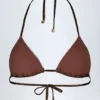Caleta Bikini-BH mit Einsätzen in Bronze-Gold Caleta Bikini-BH mit Einsätzen in Bronze-Gold
