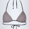 Caleta Bikini-BH mit Einsätzen in Silber-Chrom Caleta Bikini-BH mit Einsätzen in Silber-Chrom