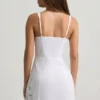 Calina A-Linien-Minikleid aus Baumwollpopeline mit Cutwork-Verzierung in Weiß Calina A-Linien-Minikleid aus Baumwollpopeline mit Cutwork-Verzierung in Weiß
