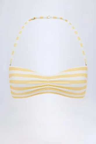 Cascais Multiway-Bikinioberteil in Lemon
