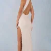 Cataleya Modal-Maxikleid mit Neckholder in Elfenbein Cataleya Modal-Maxikleid mit Neckholder in Elfenbein