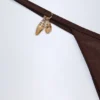 Cebu Charm-Detail String-Bikinihose in Dark Chocolate Cebu Charm-Detail String-Bikinihose in Dark Chocolate