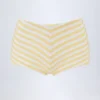 Cerreto Hotpants mit mittlerer Leibhöhe in zitronengelben Streifen Cerreto Hotpants mit mittlerer Leibhöhe in zitronengelben Streifen