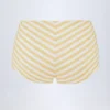 Cerreto Hotpants mit mittlerer Leibhöhe in zitronengelben Streifen Cerreto Hotpants mit mittlerer Leibhöhe in zitronengelben Streifen