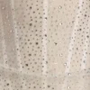Connie halbtransparentes, verziertes, drapiertes Korsett-Minikleid in Weiß