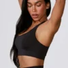 Cut-Out-Sport-BH „Define Luxe“ in Schwarz