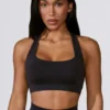 Cut-Out-Sport-BH „Define Luxe“ in Schwarz