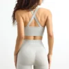 Define Luxe Biker-Shorts mit hoher Taille in Fog Define Luxe Biker-Shorts mit hoher Taille in Fog