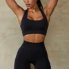 Define Luxe Bikershorts mit hoher Taille in Schwarz Define Luxe Bikershorts mit hoher Taille in Schwarz