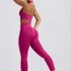 Define Luxe High-Waist Leggings in Berry Define Luxe High-Waist Leggings in Berry