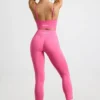 Define Luxe High-Waist Leggings in Hot Pink
