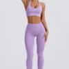 Define Luxe High-Waist-Leggings in Lila Define Luxe High-Waist-Leggings in Lila