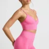 Define Luxe High-Waist Mini Shorts in Pink Define Luxe High-Waist Mini Shorts in Pink